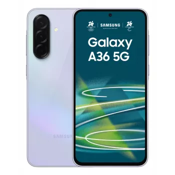 Samsung Galaxy A36 5G 17 cm (6,7 tolli) Dual SIM Android 15 USB Type-C 8 GB 256 GB 5000 mAh Lavendel