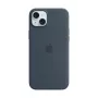 APPLE Apple Silicone Case with MagSafe iPhone 15 Plus Storm Blue