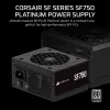 CORSAIR toiteplokk - Sf Series Sf750 täielikult modulaarne 80 Plus Platinum SFX toiteplokk