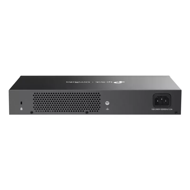 Hallatav L2 Gigabit Ethernet Switch TP-Link Omada ES216G — 16 x RJ-45 10/100/1000, 32 Gbit/s, 8000 MAC, must, riiulipaigaldus