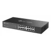 Hallatav L2 Gigabit Ethernet Switch TP-Link Omada ES216G — 16 x RJ-45 10/100/1000, 32 Gbit/s, 8000 MAC, must, riiulipaigaldus