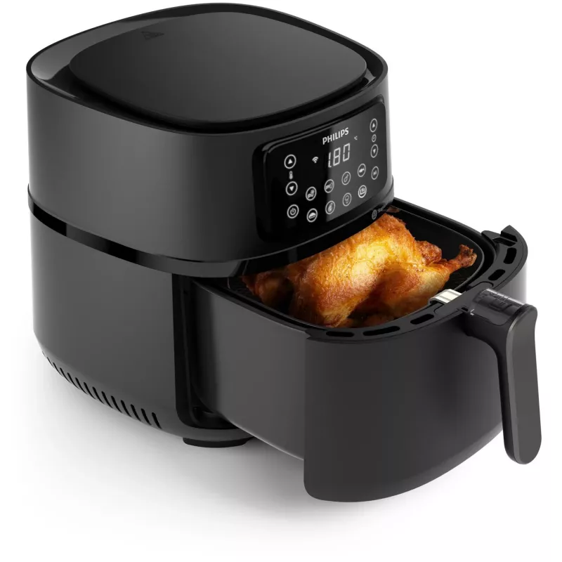 Philips 5000 seeria Airfryer HD9285/90 XXL Connected, õhkfritüür, 7,2 L, 1,4 kg, Rapid Air, 40 °C, 200 °C