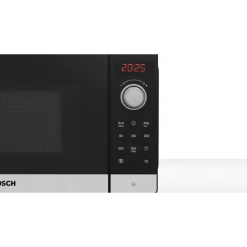 Bosch Serie 2 FFL023MS2 mikrolaineahi Must, Roostevaba teras