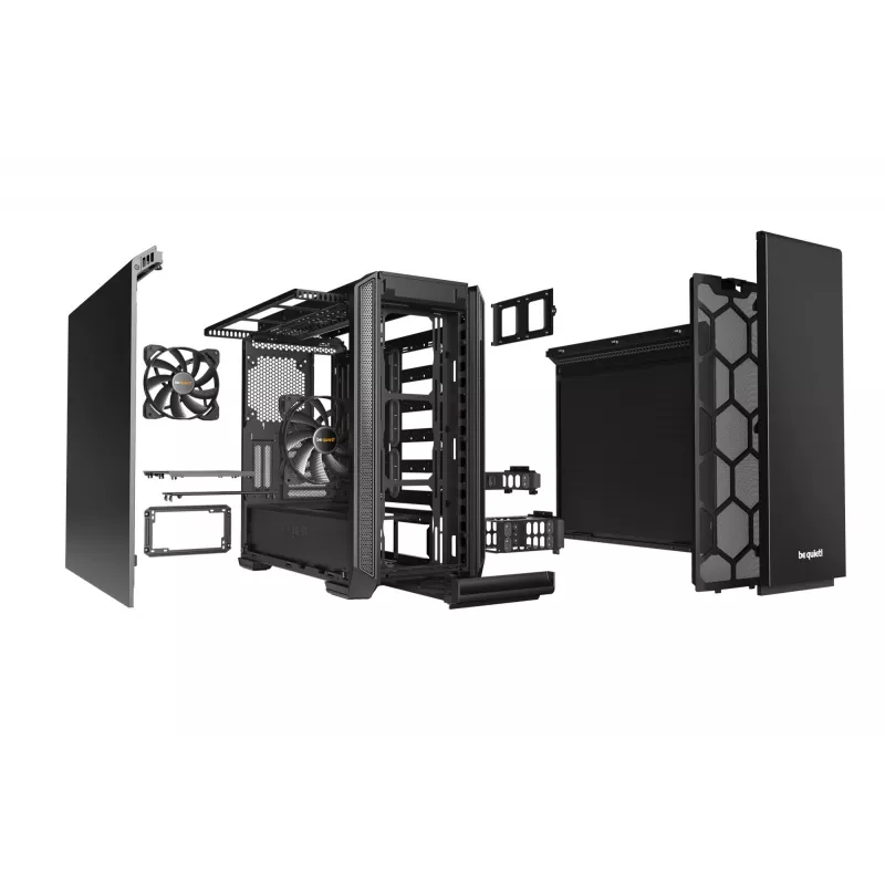 Arvuti korpus be quiet! Silent Base 601 Midi Tower Must