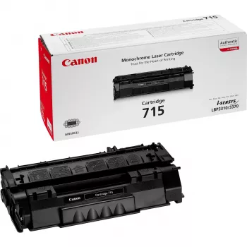 Canon 715 toonerikassett, originaal, must