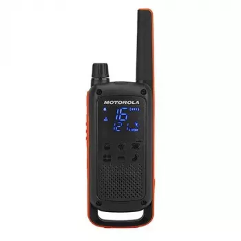 Kahesuunaline raadio Motorola Talkabout T82, 16 kanalit, 500 mW, kuni 10 km ulatus, NiMH laetav, micro-USB, LED ekraan