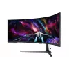 Samsung G95NC arvutimonitor 144,8 cm (57 tolli) 7680 x 2160 pikslit Dual UHD LED, must, valge