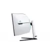 Samsung G95NC arvutimonitor 144,8 cm (57 tolli) 7680 x 2160 pikslit Dual UHD LED, must, valge