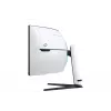 Samsung G95NC arvutimonitor 144,8 cm (57 tolli) 7680 x 2160 pikslit Dual UHD LED, must, valge
