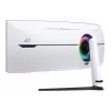 Samsung G95NC arvutimonitor 144,8 cm (57 tolli) 7680 x 2160 pikslit Dual UHD LED, must, valge