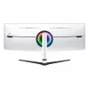 Samsung G95NC arvutimonitor 144,8 cm (57 tolli) 7680 x 2160 pikslit Dual UHD LED, must, valge