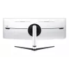 Samsung G95NC arvutimonitor 144,8 cm (57 tolli) 7680 x 2160 pikslit Dual UHD LED, must, valge