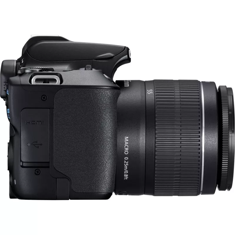 Canon EOS 250D + EF-S 18-55mm f/3.5-5.6 III peegelkaamera komplekt 24,1 MP CMOS 6000 x 4000 pikslit must
