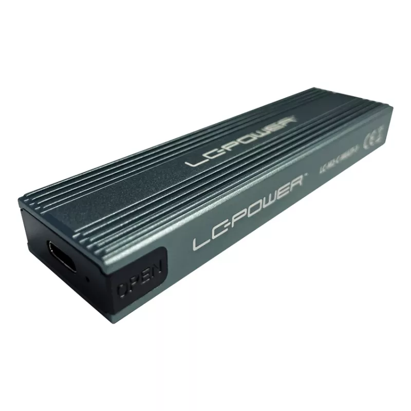 LC-POWER SSD korpus - M.2 LC-M2-C-MULTI-3 Lc-power USB3.2 M.2-SSD-korpus (NVMe & SATA)