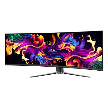 MSI MPG 491CQP QD-OLED arvutimonitor 124,5 cm (49 tolli) 5120 x 1440 pikslit DQHD must