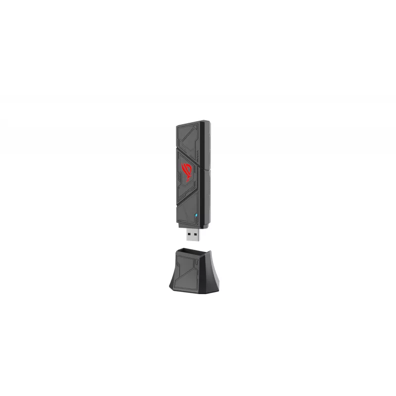 ASUS ROG USB-BE92 WiFi 7 BE6500 Tri-Band USB-adapter WLAN 6500 Mbit/s