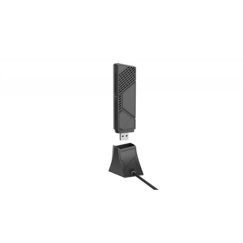ASUS ROG USB-BE92 WiFi 7 BE6500 Tri-Band USB-adapter WLAN 6500 Mbit/s