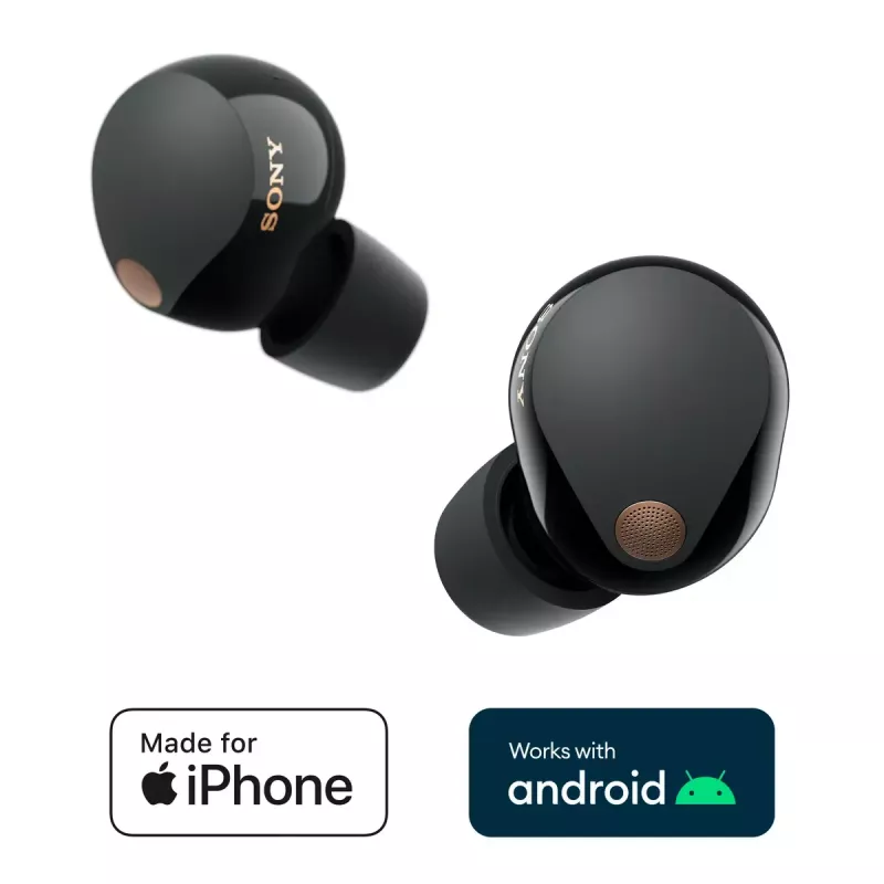 Sony WF-1000XM5 peakomplekt Juhtmevaba Kõrvasisene Kõned/Muusika Bluetooth Must