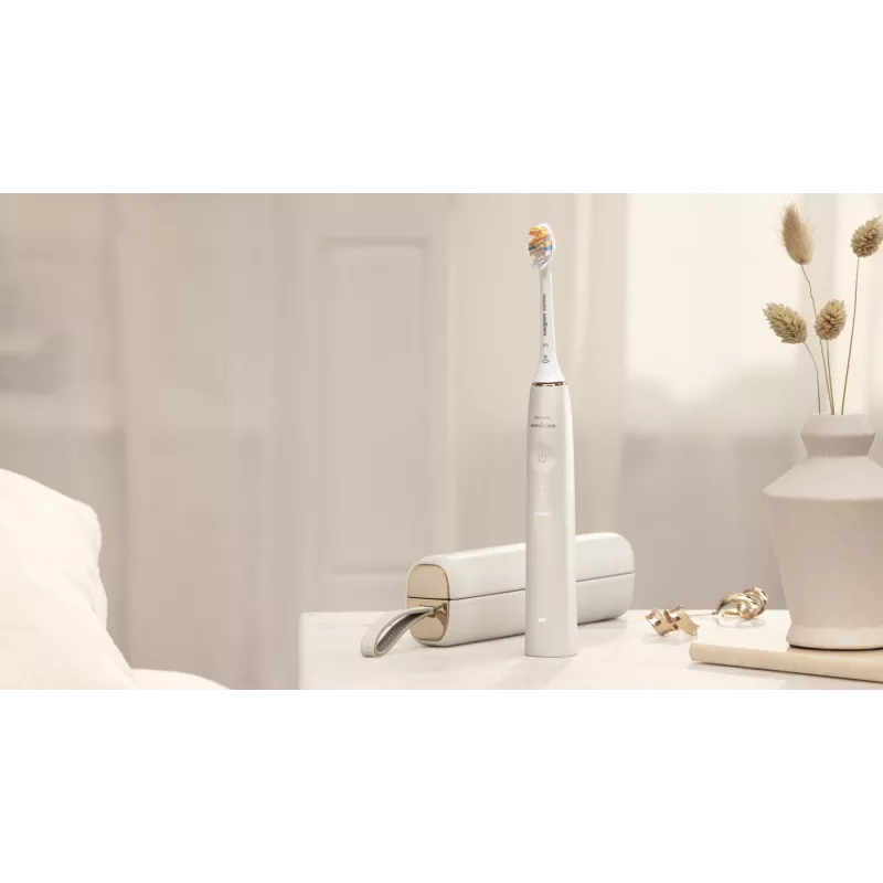 Philips Sonicare DiamondClean Prestige 9900 seeria DiamondClean Prestige HX9992/11 Sonic elektriline hambahari SenseIQ-ga - Šampanja