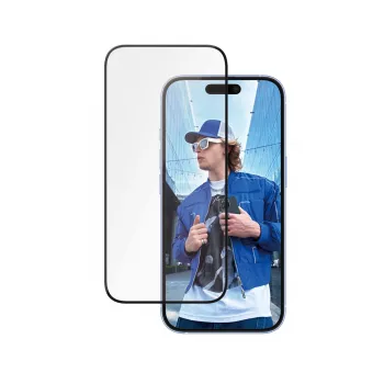 PanzerGlass ® Keraamiline ekraanikaitse iPhone 16 | 15 | Ultra-Wide Fit koos EasyAligneriga