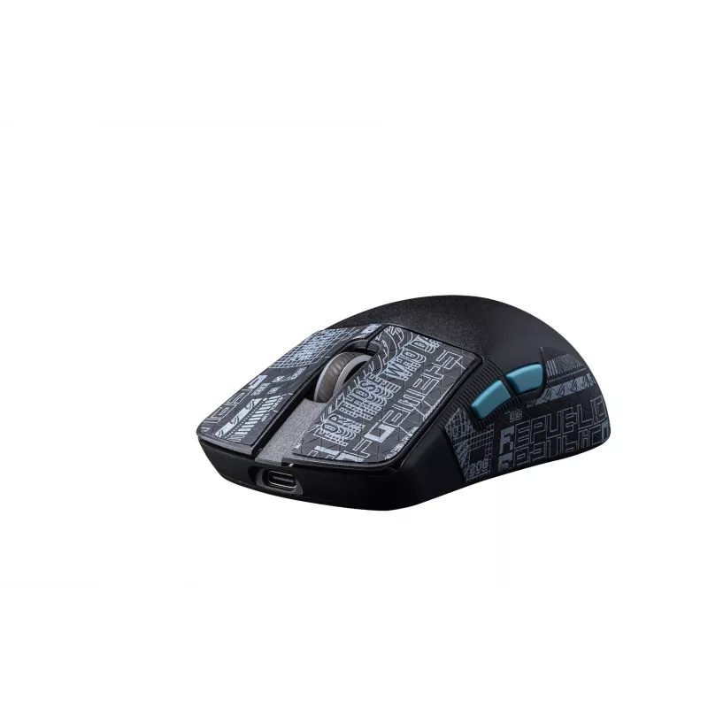 ASUS ROG Harpe Ace Aim Lab Edition hiir Gaming Kahekäeline RF juhtmevaba + Bluetooth + USB Type-A Optiline 36000 DPI