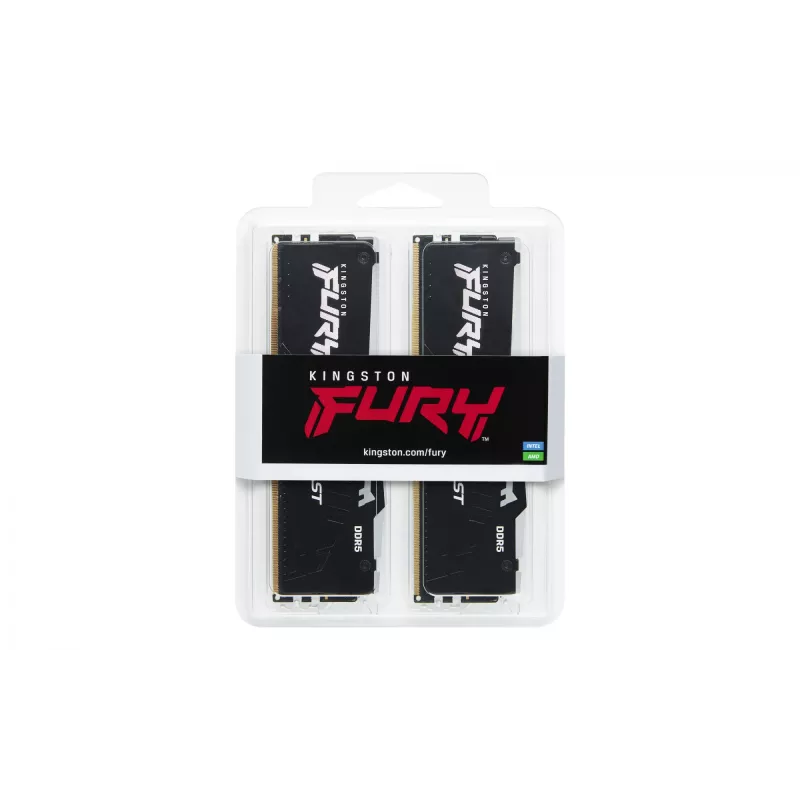 Kingston Technology FURY Beast 32GB 6000MT/s DDR5 CL36 DIMM (2-pakk) RGB EXPO