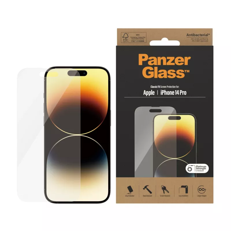 Ekraanikaitse PanzerGlass Apple iPhone 14 Pro Classic Fit