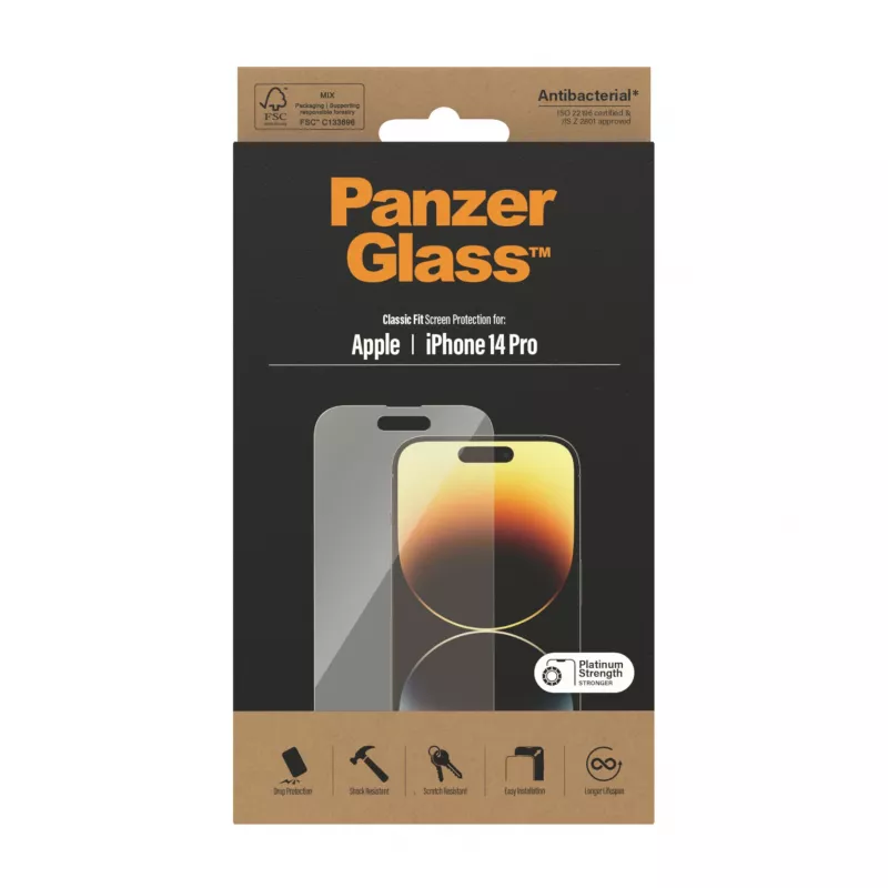 Ekraanikaitse PanzerGlass Apple iPhone 14 Pro Classic Fit