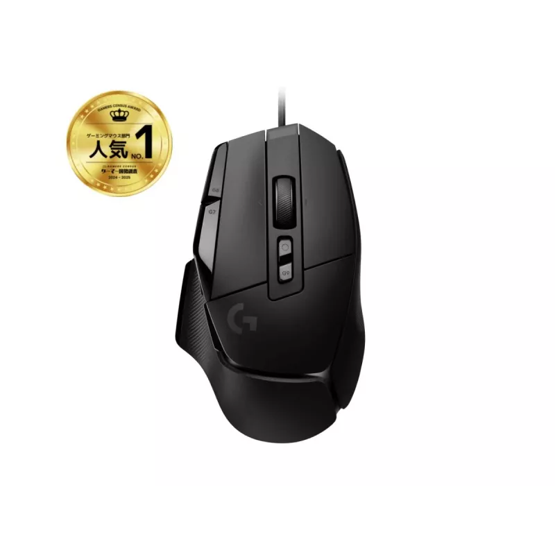 LOGITECH G502 X Mänguhiir - USB - Must - EWR2