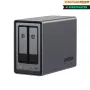 Ugreen NASync DXP2800 NAS-süsteem 2-pesaline kompaktne Intel® N N100 8 GB DDR5 0 TB UGOS Pro must