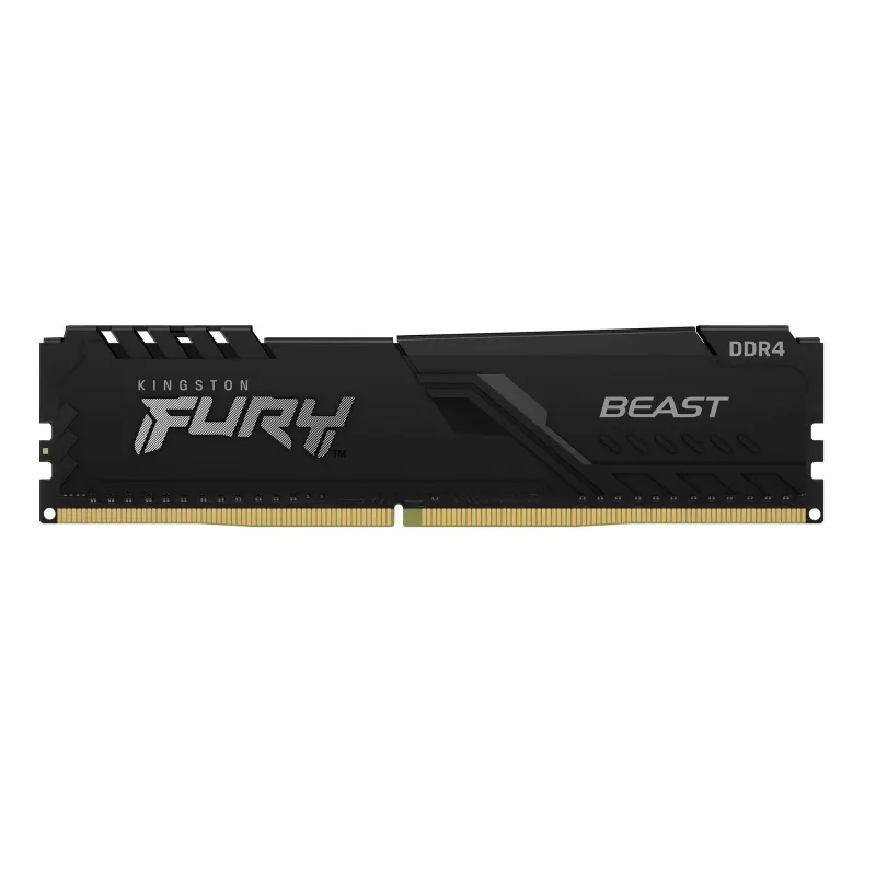 Kingston Technology FURY Beast 16GB 3600MT/s DDR4 CL17 DIMM (komplekt 2 tk) Must