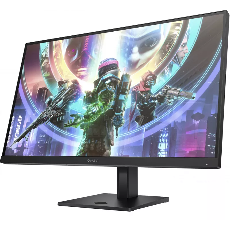 OMEN by HP 27-tolline QHD 240 Hz mängumonitor – OMEN 27qs, 68,6 cm (27 tolli), 2560 x 1440 pikslit, Quad HD, LCD, 1 ms, must
