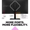 OMEN by HP 27-tolline QHD 240 Hz mängumonitor – OMEN 27qs, 68,6 cm (27 tolli), 2560 x 1440 pikslit, Quad HD, LCD, 1 ms, must
