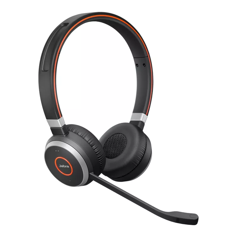 Jabra Evolve 65 SE - UC Stereo, juhtmevaba, kontor/kõnekeskus, 20 - 20000 Hz, 310 g, peakomplekt, must