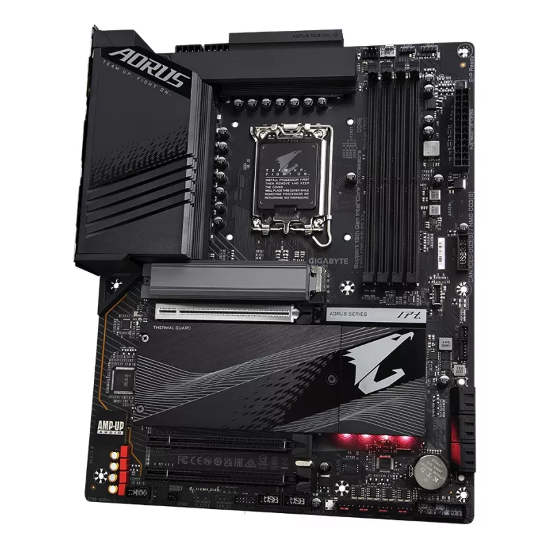 GIGABYTE Z790 AORUS ELITE AX emaplaat – toetab Inteli 14. põlvkonna protsessoreid, 16*+2+1 faasi digitaalne VRM, kuni 7600 MHz DDR5 (OC), 4xPCIe 4.0 M.2, Wi-Fi 6E, 2,5GbE LAN, USB 3.2 Gen 2x2