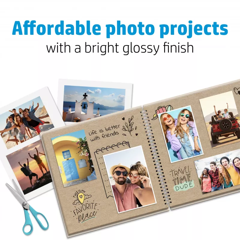 HP Everyday Photo Paper, Glossy, 200 g/m², A4 (210 x 297 mm), 25 lehte