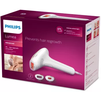 Philips Lumea Advanced SC1997/00 IPL - Karvaeemaldusseade, Kodune impulssvalgus (HPL), Kuld, Valge, 15 min, 1 min, 1 min, 1 min