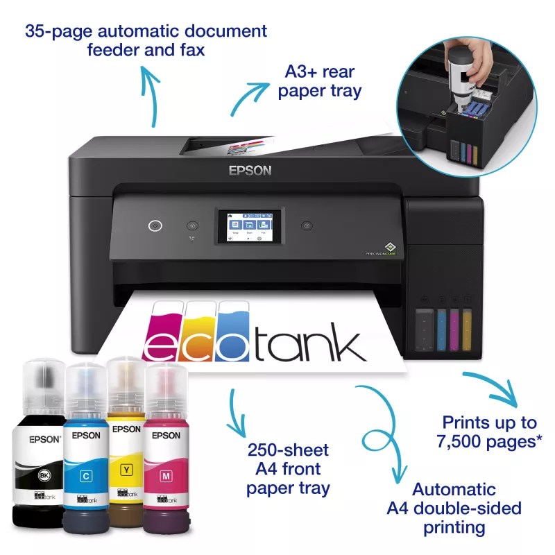 Epson EcoTank ET-15000 tindiprinter A3 4800 x 1200 DPI 17 ppm Wi-Fi