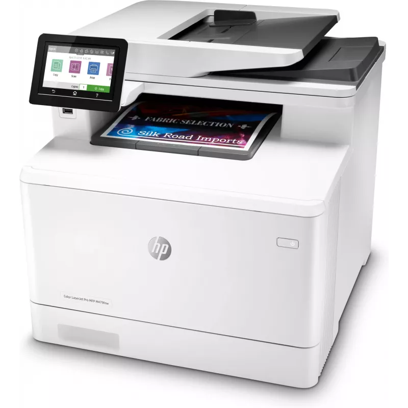 HP Color LaserJet Pro MFP M479fnw, Prindi, koopia, skaneeri, faks, e-post, Skaneeri e-post/PDF; 50-leheline sirge ADF