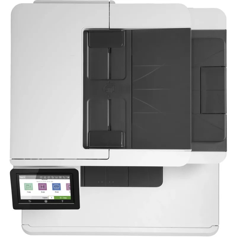 HP Color LaserJet Pro MFP M479fnw, Prindi, koopia, skaneeri, faks, e-post, Skaneeri e-post/PDF; 50-leheline sirge ADF