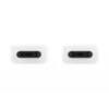 Samsung EP-DN975 - USB-Kabel - USB-C (M) bis USB-C (M) - USB 2.0 - 1 m - USB-Stromversorgung (5A, 100 W) - weiß - für Galaxy Note10, Note10+, Note10+ 