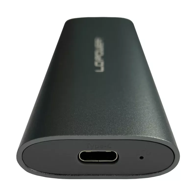 LC-POWER M.2 SSD korpus (NVMe ja SATA), USB 3.2 Gen.2x1, antratsiit - Lc-m2-c-multi-2