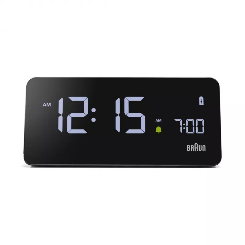Braun BC21 digitaalne äratuskell Must