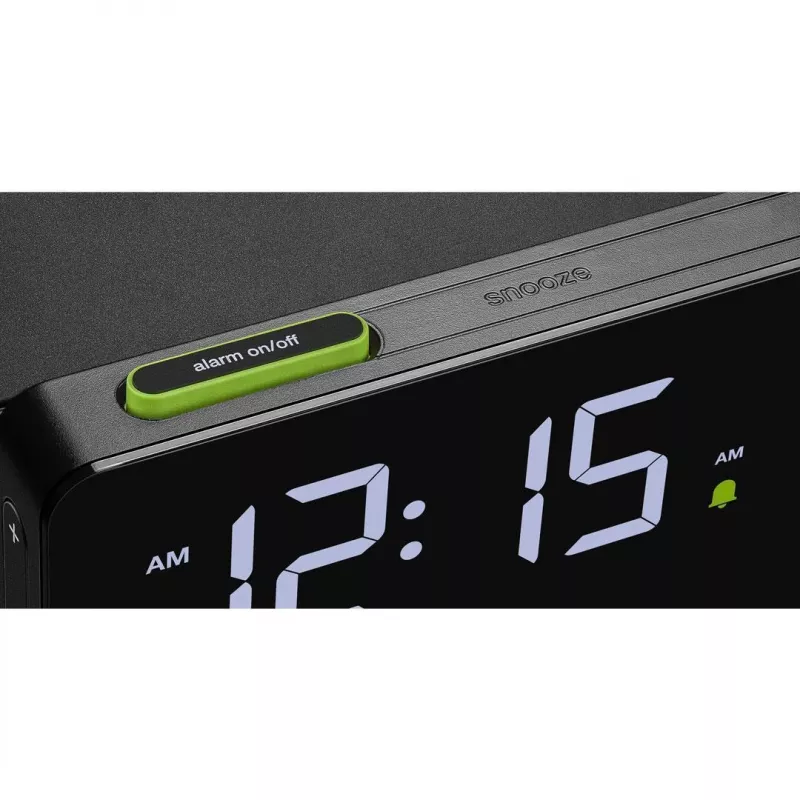 Braun BC21 digitaalne äratuskell Must