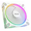 Korpuse ventilaator ASUS Prime MR120 120 mm 1600 RPM valge (3-pakk, LED, 58 CFM, 23 dB)