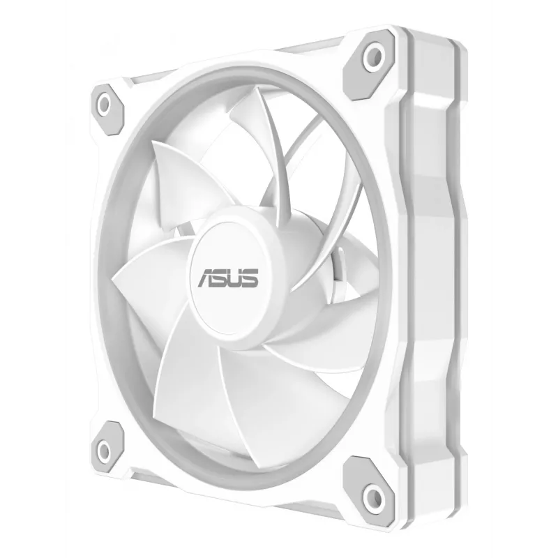 Korpuse ventilaator ASUS Prime MR120 120 mm 1600 RPM valge (3-pakk, LED, 58 CFM, 23 dB)
