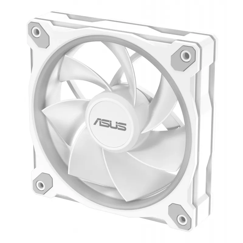 Korpuse ventilaator ASUS Prime MR120 120 mm 1600 RPM valge (3-pakk, LED, 58 CFM, 23 dB)