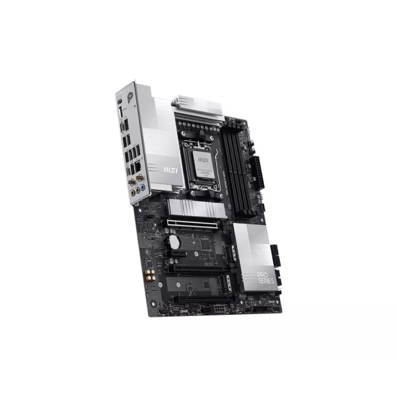 Emaplaat MSI PRO X870E-P WIFI ATX — AMD X870E, pesa AM5, DDR5, 4 DIMM, Wi‑Fi 7, 3× M.2, HDMI 2.1