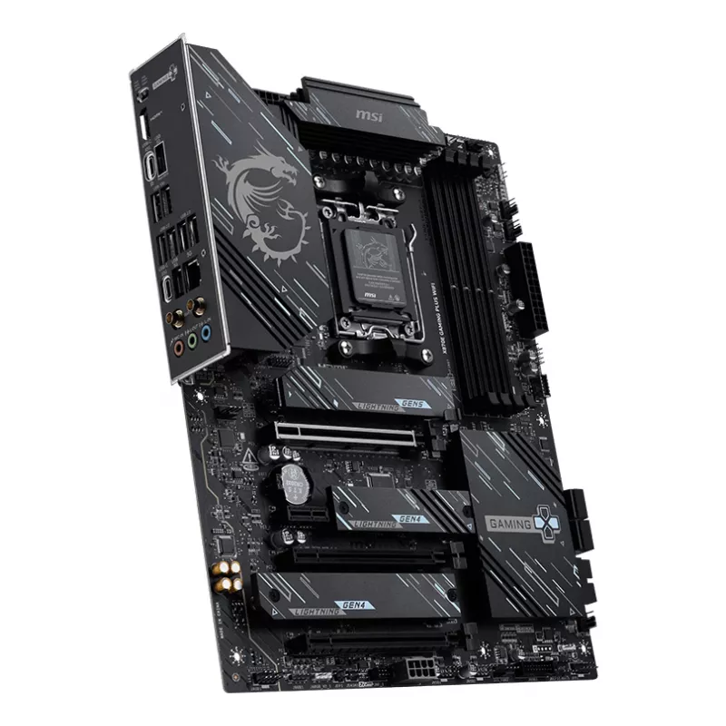 MSI X870E GAMING PLUS WIFI emaplaat AMD X870E pesa AM5 ATX