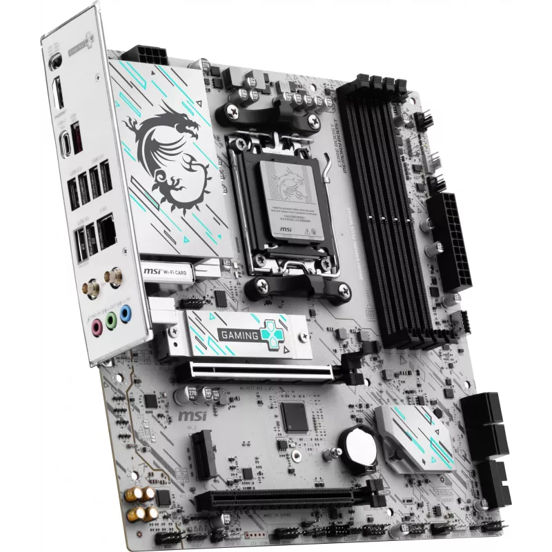 Emaplaat MSI B840M GAMING PLUS WIFI6E microATX, pesa AM5, DDR5 kuni 256 GB, Wi‑Fi 6E, 2.5GbE, M.2 x2, HDMI 2.1